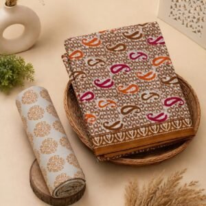 Mayur Creation Pure Cotton Printed Top & Bottom – Design 01