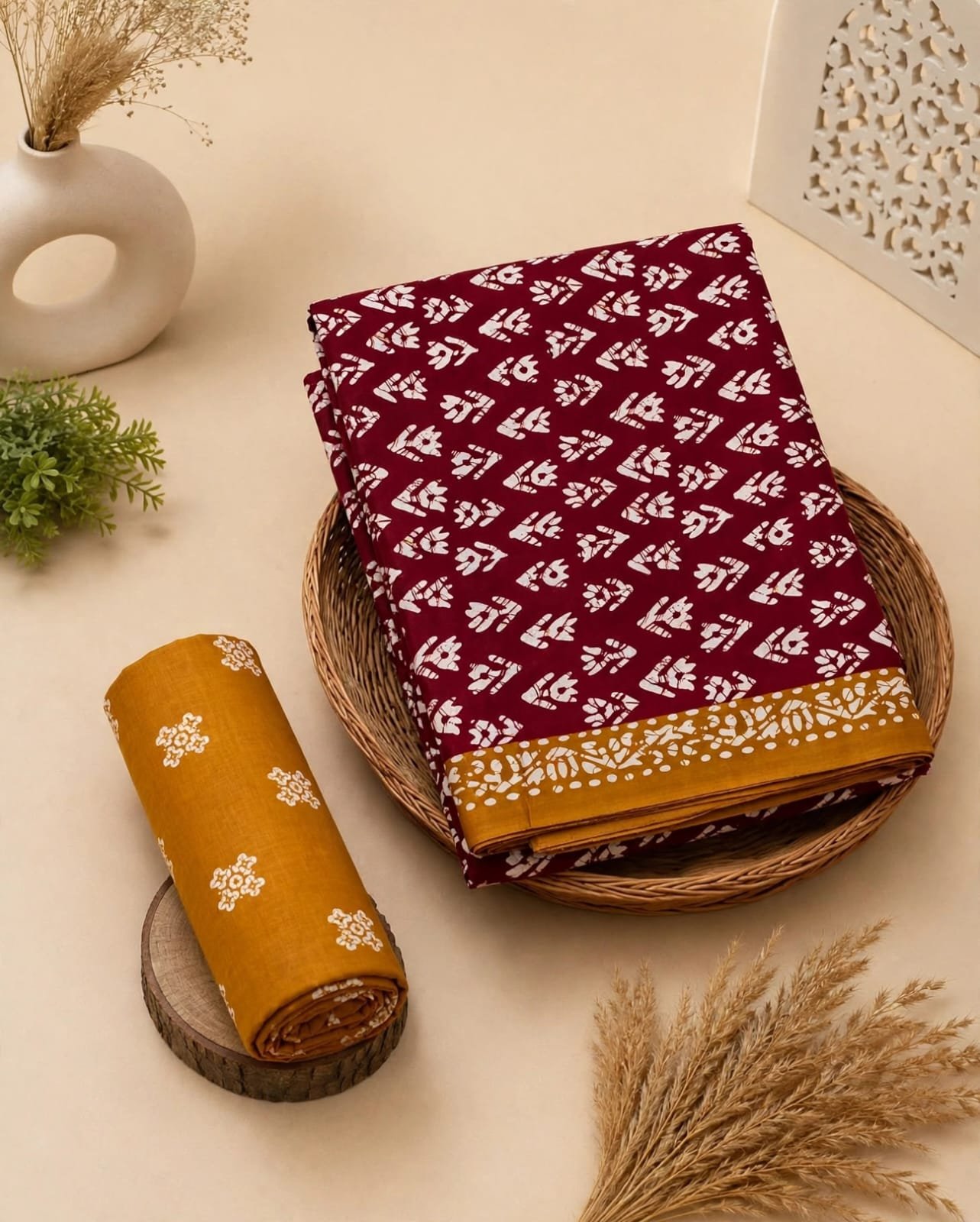 Mayur Creation Pure Cotton Printed Top & Bottom – Design 09