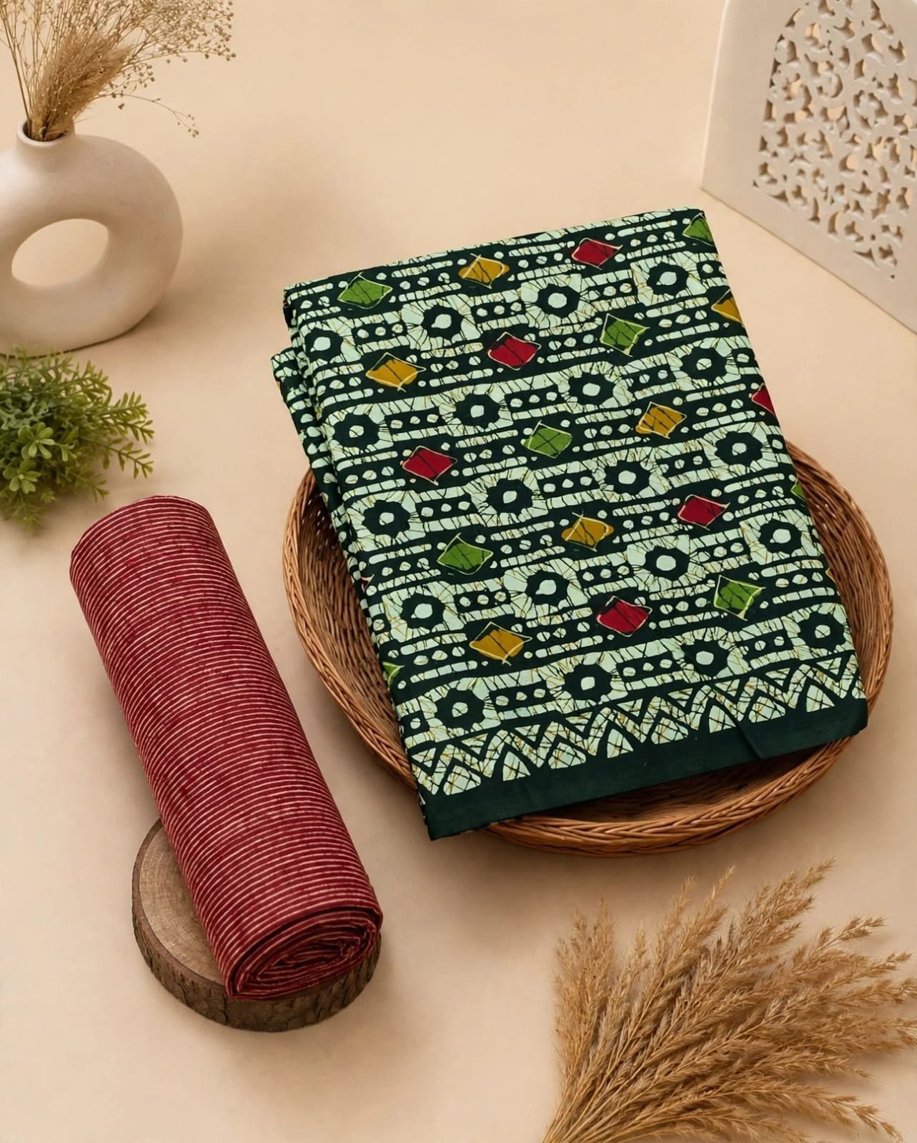 Mayur Creation Pure Cotton Printed Top & Bottom – Design 16