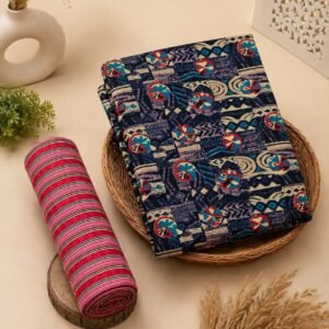 Mayur Creation Pure Cotton Printed Top & Bottom – Design 21